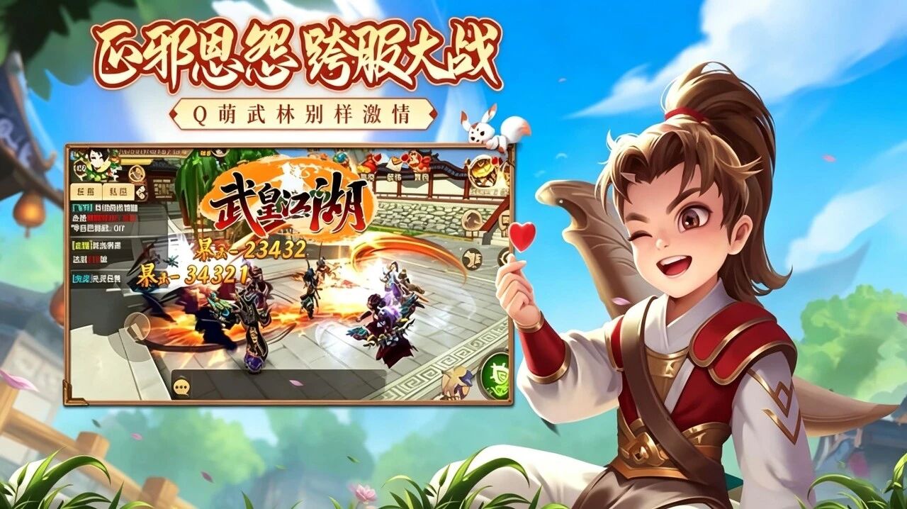 2026 热血江湖 2.0 巅峰作！武皇江湖自由侠客录零氪也能当大佬